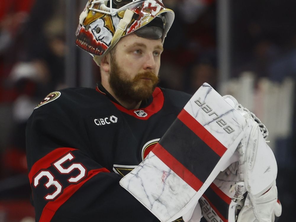 Ottawa Senators’ goalie Linus Ullmark doesn’t care what his critics think